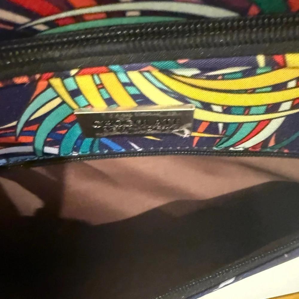 Chocolat‎ New York Blu Colorful Swirl Laptop Bag